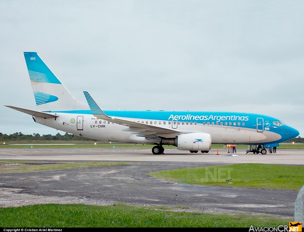 LV-CMK - Boeing 737-7Q8 - Aerolineas Argentinas