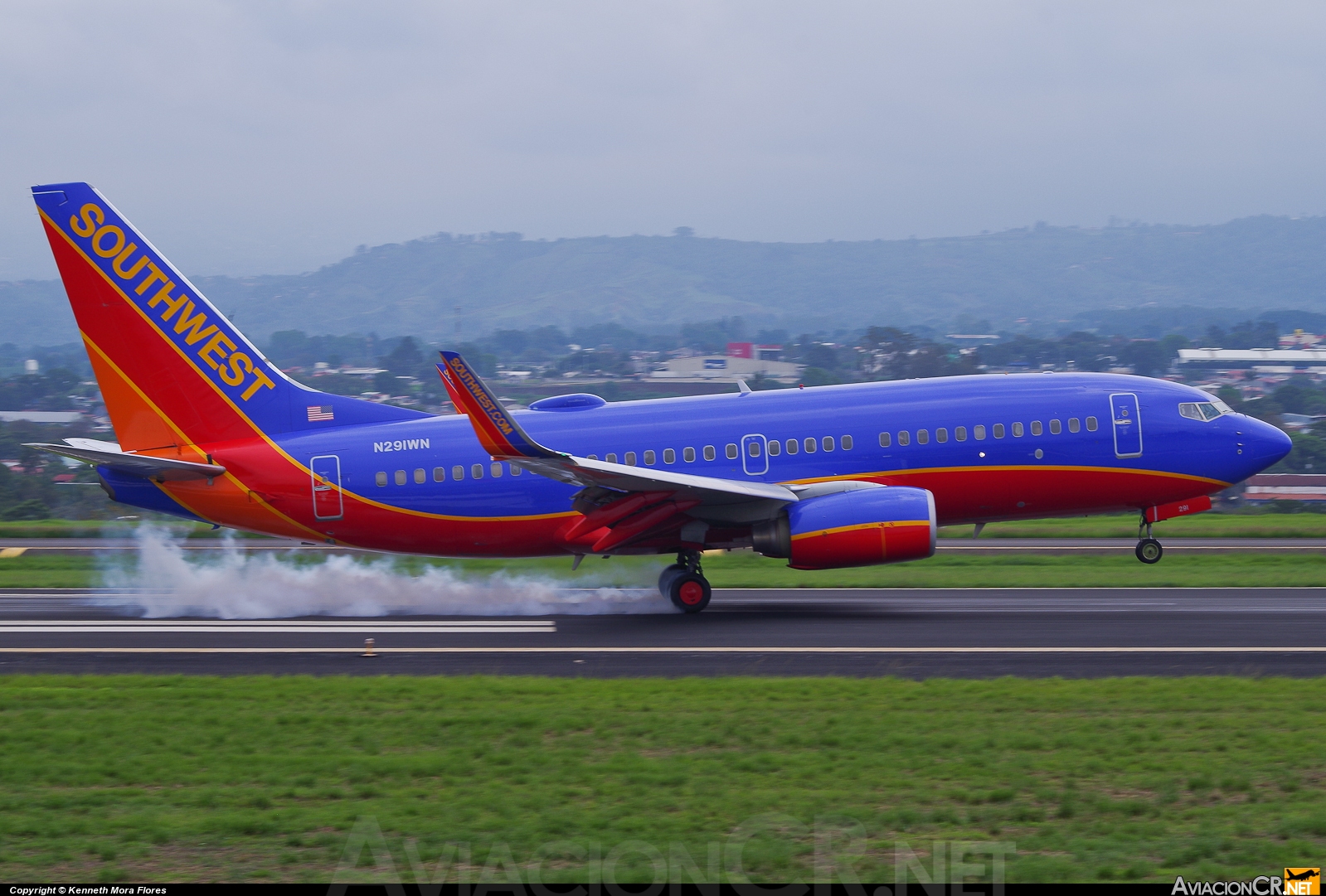 N291WN - Boeing 737-7H4 - Southwest Airlines