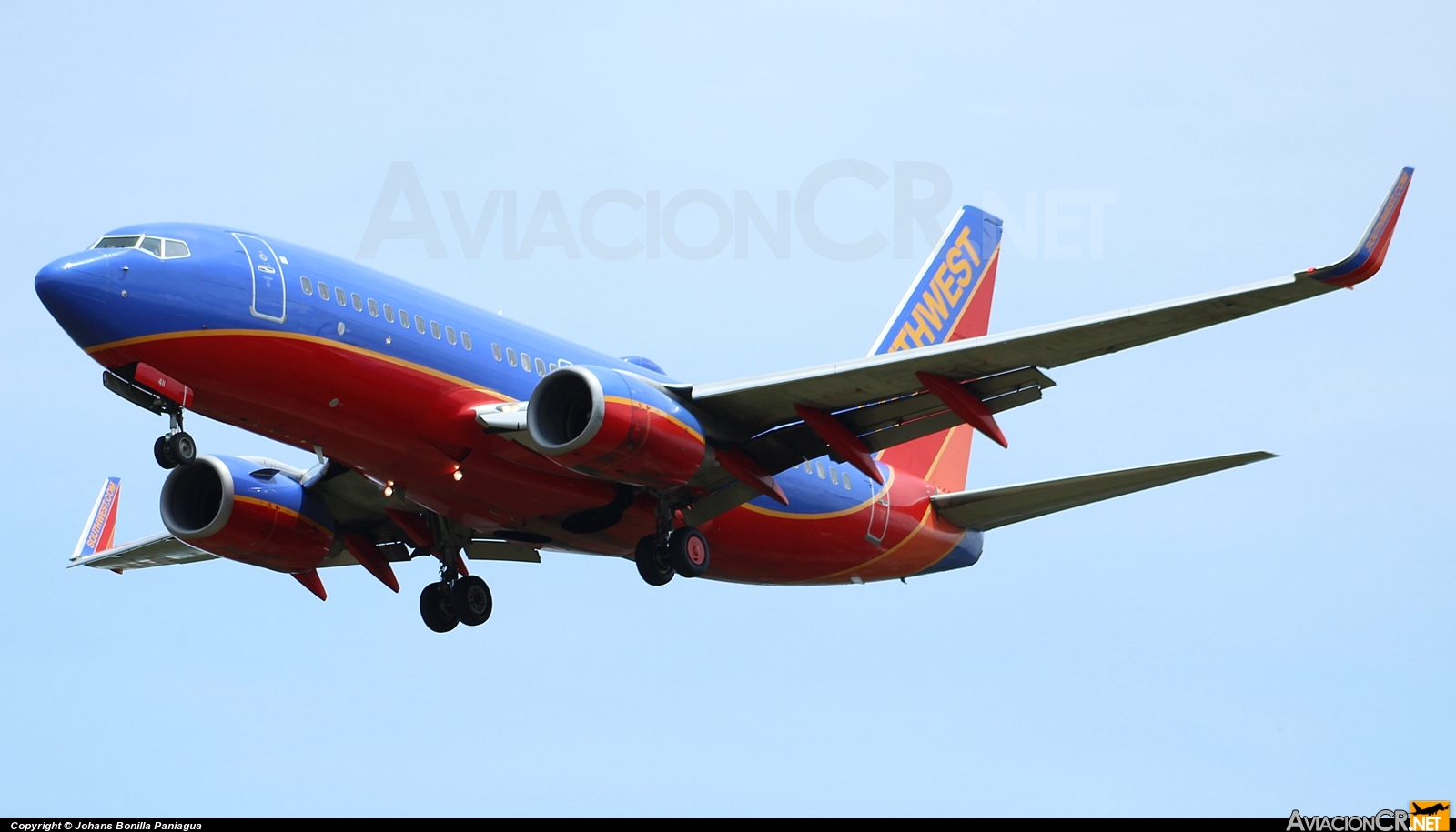 N411WN  - Boeing 737-7H4 - Southwest Airlines