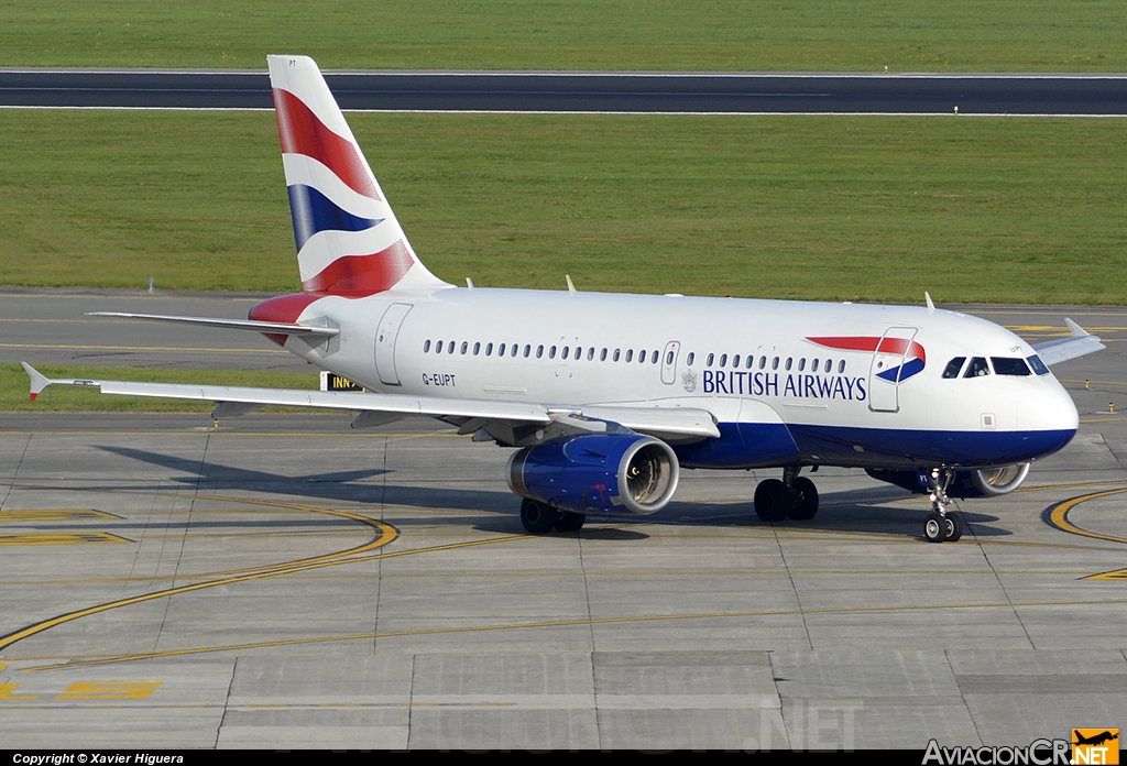 G-EUPT - Airbus A319-131 - British Airways