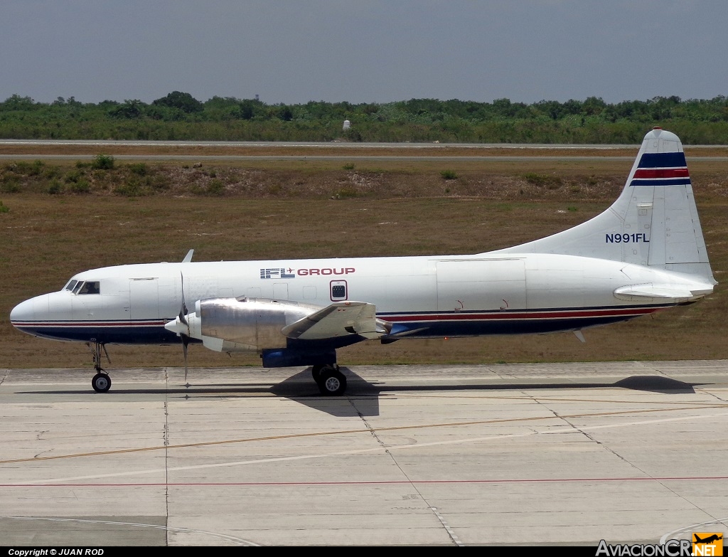 N991FL - Convair CV-580(F) - IFL Group
