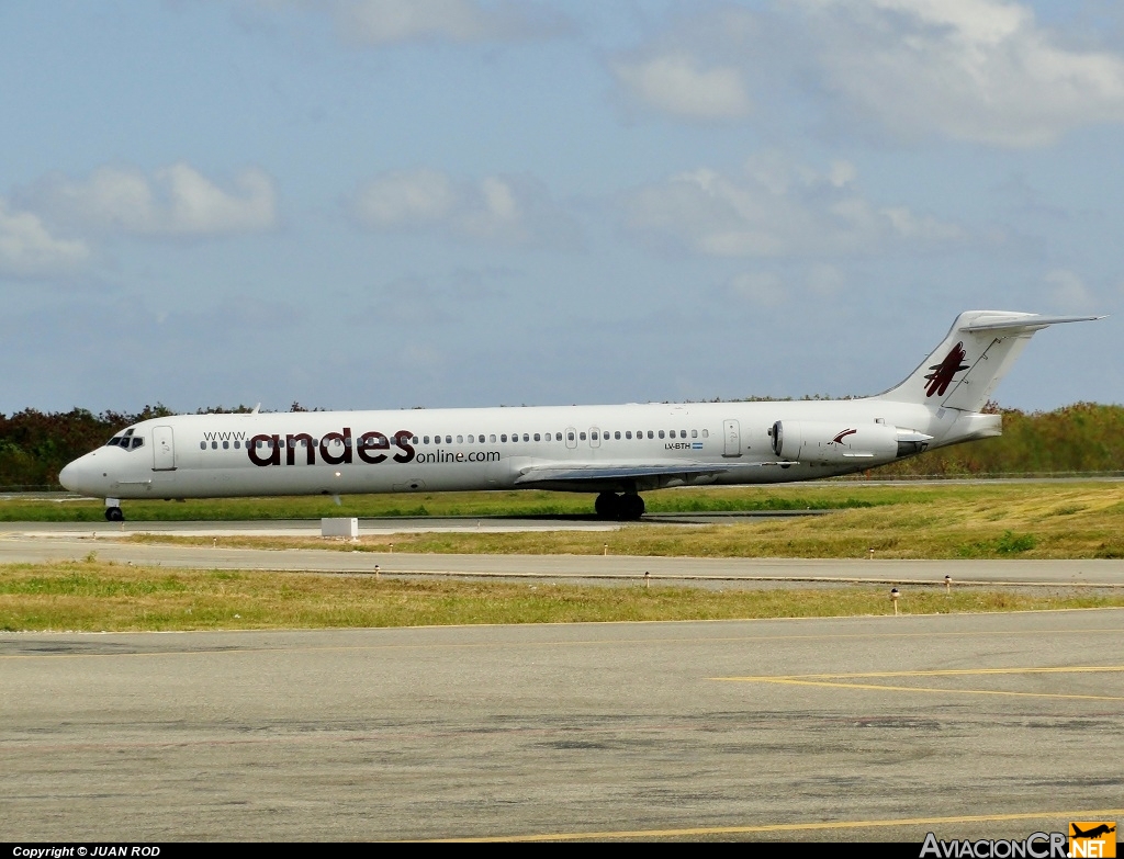 LV-BTH - McDonnell Douglas MD-83 (DC-9-83) - Andes Líneas Aéreas