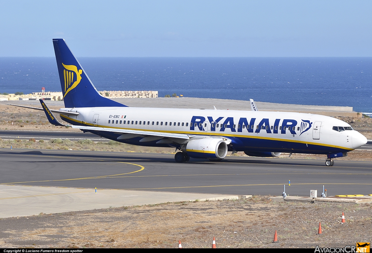 EI-EBC - Boeing 737-82R - Ryanair