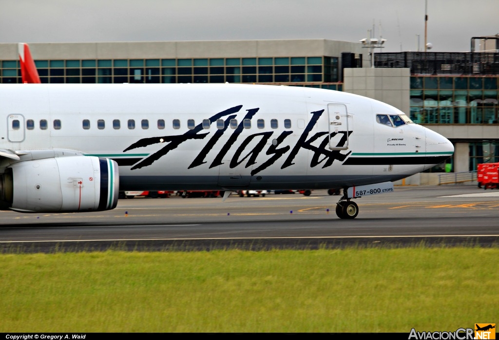 N587AS - Boeing 737 - Alaska Airlines