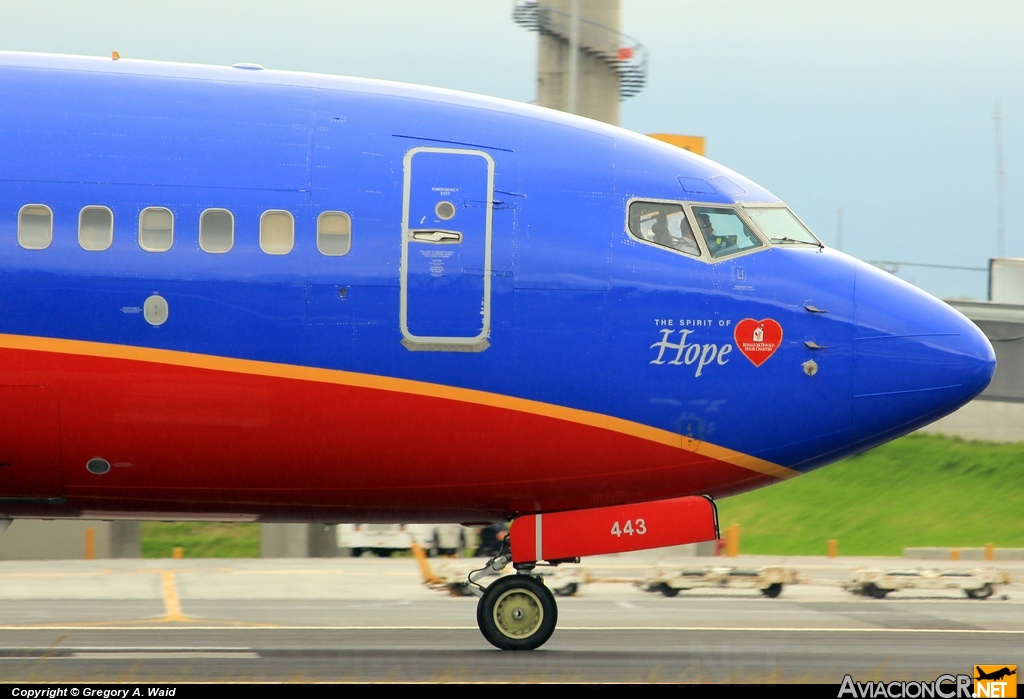 N443WN - Boeing 737-7H4 - Southwest Airlines