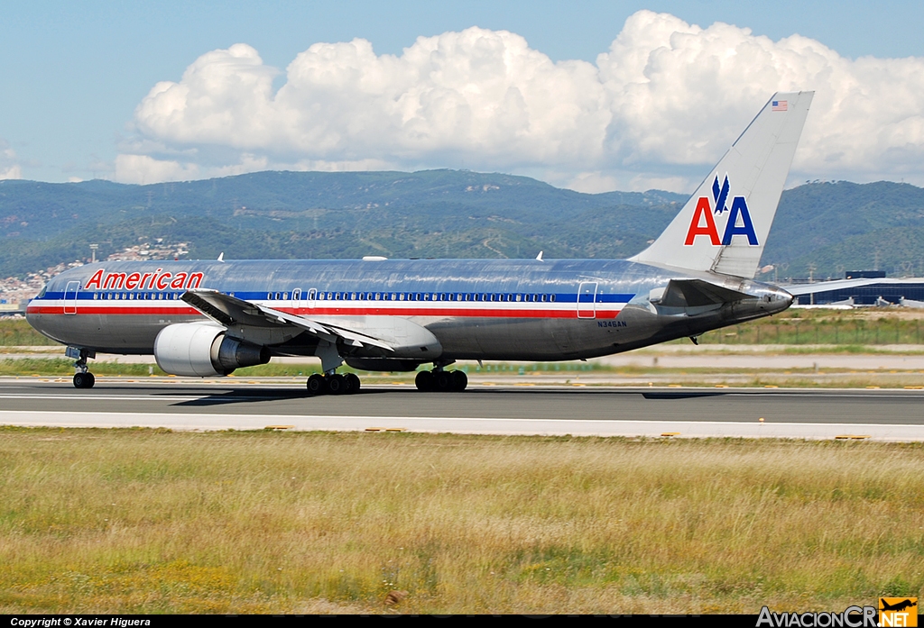 N346AN - Boeing 767-323/ER - American Airlines