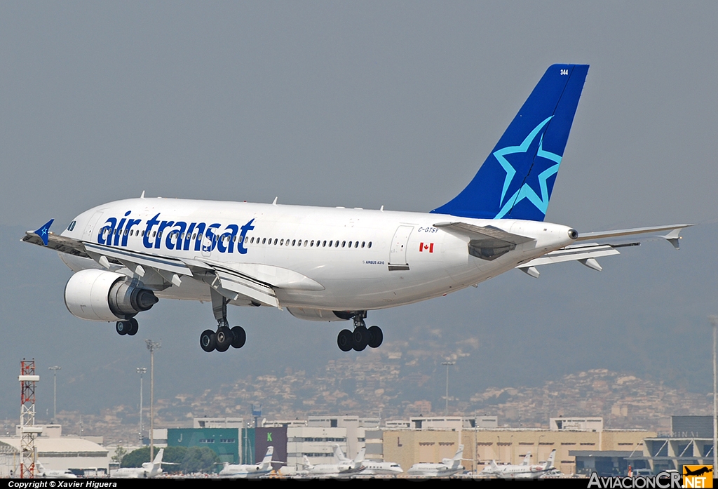 C-GTSY - Airbus A310-304 - Air Transat