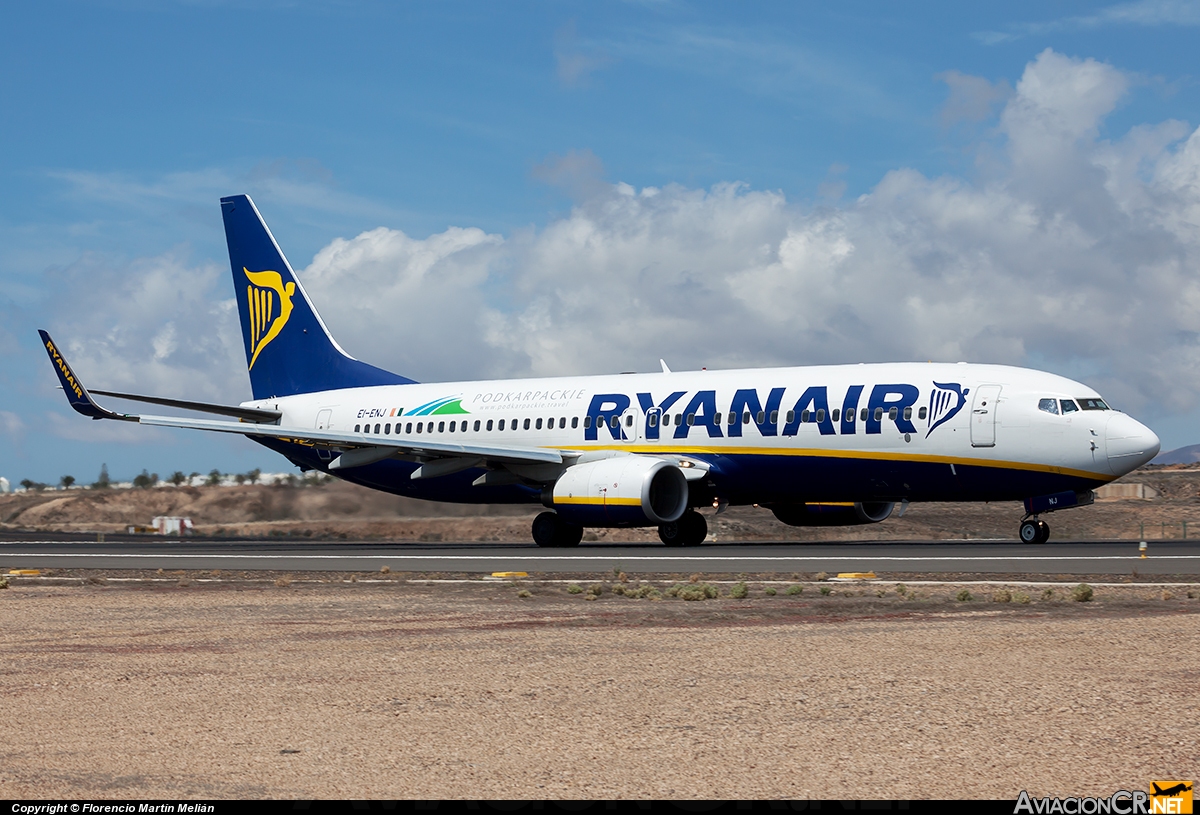 EI-ENJ - Boeing 737-8AS - Ryanair