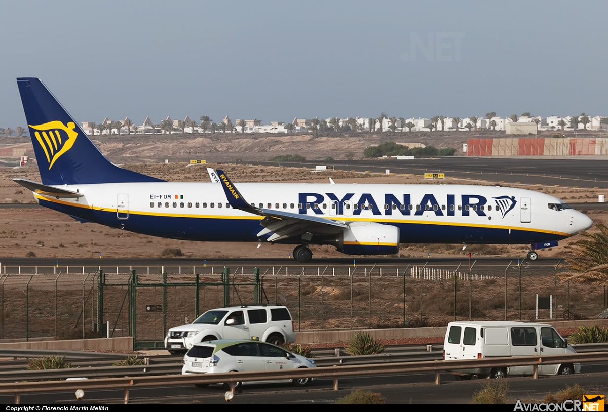 EI-FOM - Boeing 737-8AS - Ryanair