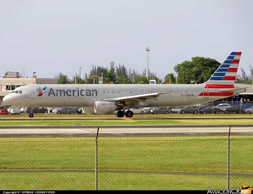 N196UW - Airbus A321-211 - American Airlines