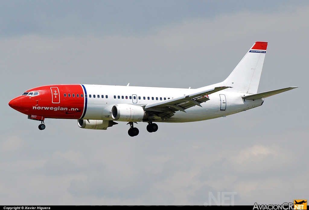 LN-KKT - Boeing 737-3L9 - Norwegian Air Shuttle