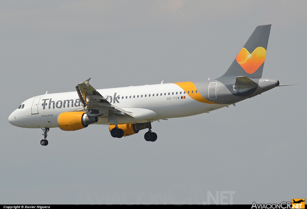 OO-TCW - Airbus A320-214 - Thomas Cook Airlines Belgium