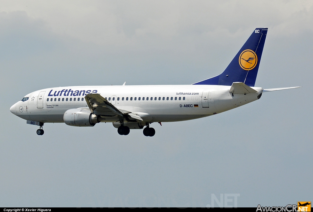 D-ABEC - Boeing 737-330 - Lufthansa