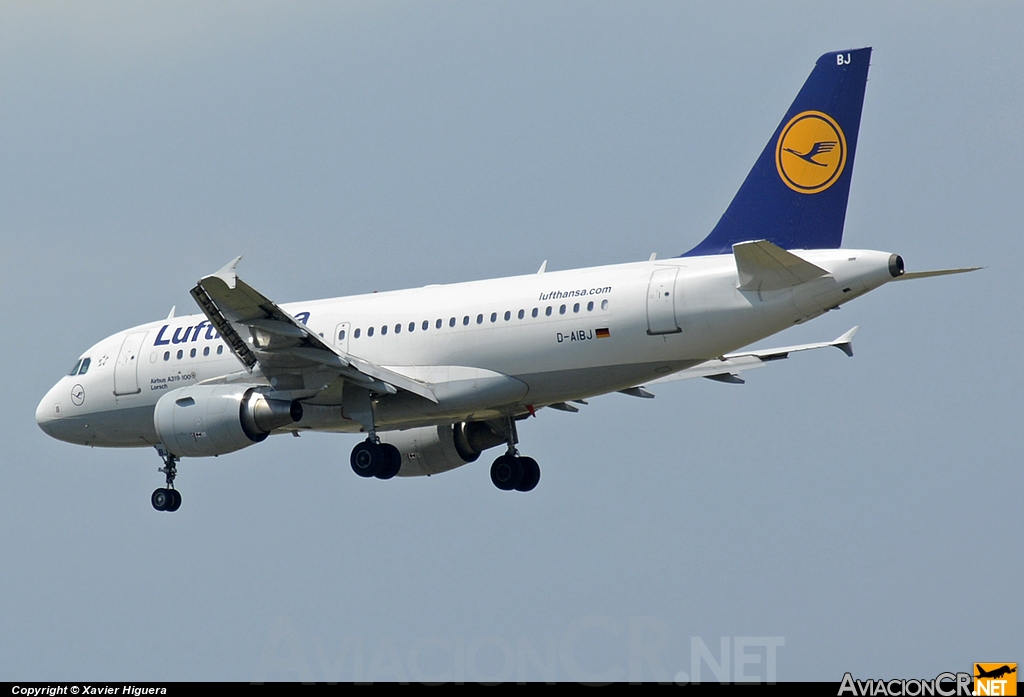 D-AIBJ - Airbus A319-112 - Lufthansa