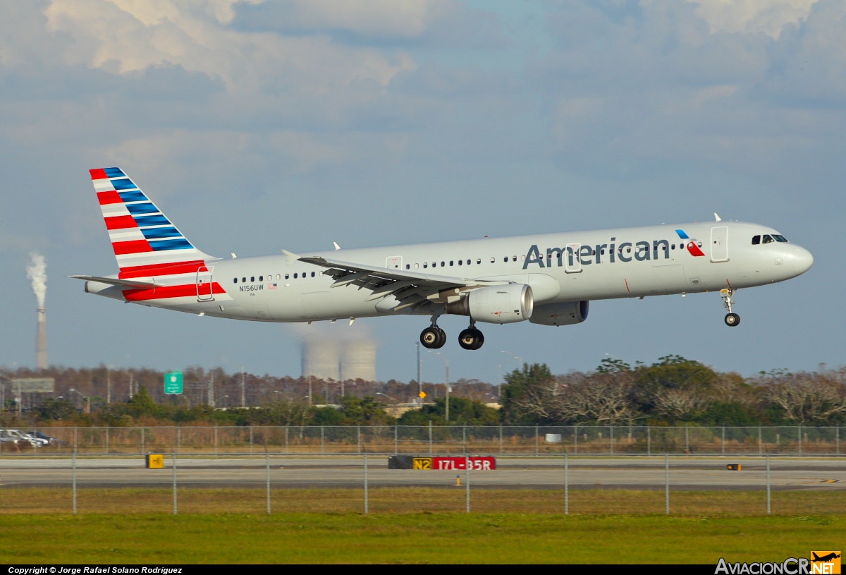 N156UW - Airbus A321-211 - American Airlines