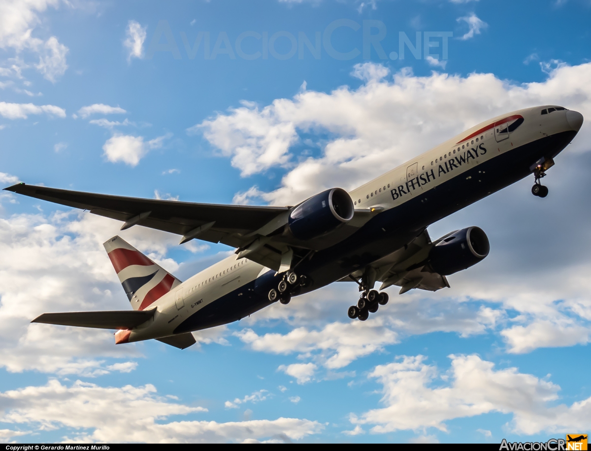 G-YMMT - Boeing 777-236/ER - British Airways