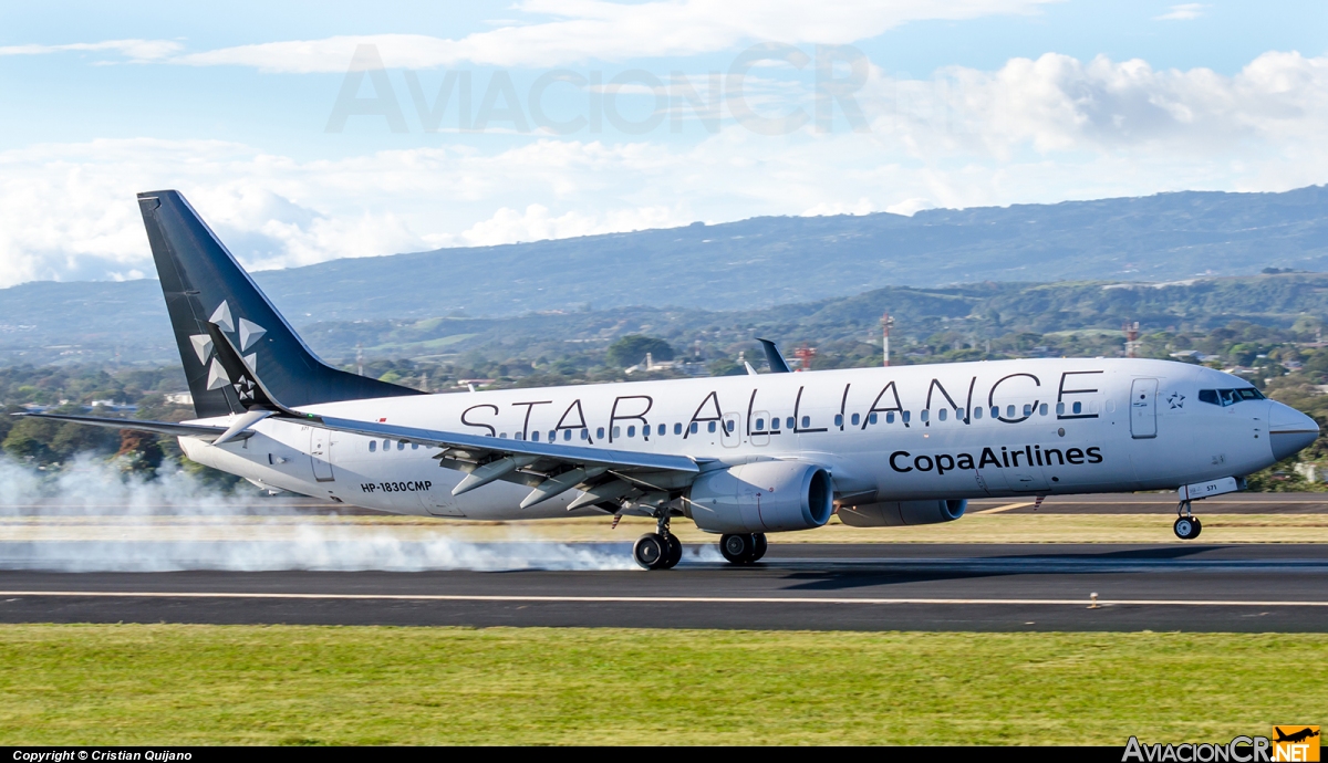 HP-1830CMP - Boeing 737-8V3 - Copa Airlines